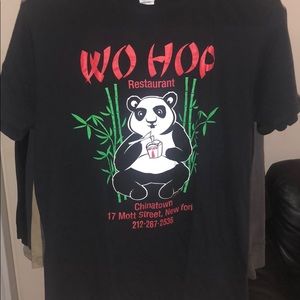 VINTAGE RARE WO HOP CHINATOWN PANDA T-SHIRT